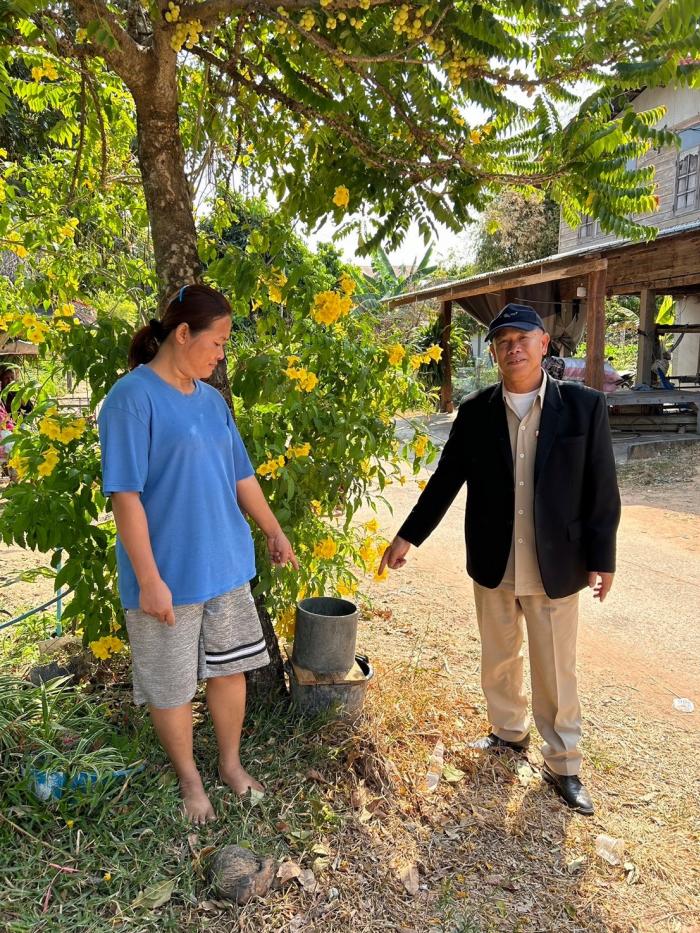 ลงพื้นที่สำรวจครัวเรือนในพื้นที่ โครงการถังขยะเปียก ลดโลกร้อน เพื่อเป็นการเตียมความพร้อมรับการทวนสอบครั้งแรก